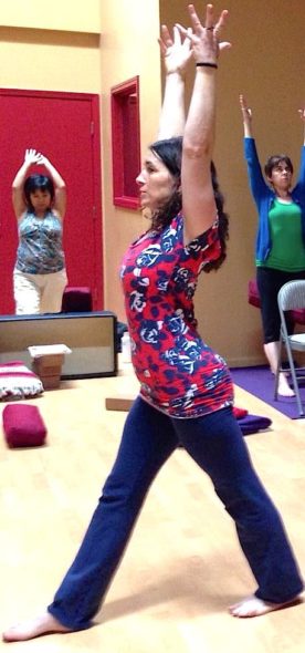 Teaching Yoga Photo